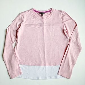 NWT Eddie Bauer Pink Double Layer Top